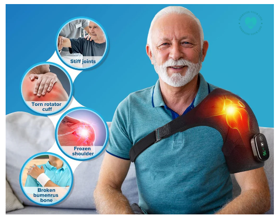 Heating Shoulder Massage Belt™