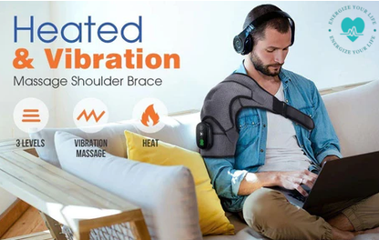 Heating Shoulder Massage Belt™